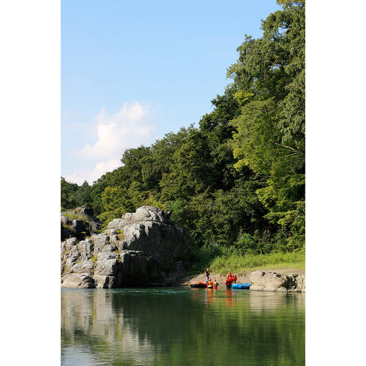 【直筆サイン入り】蒼井嵐樹 写真パネル #11「渡る」