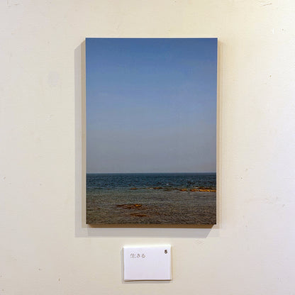 【直筆サイン入り】蒼井嵐樹 写真パネル #5「生きる」