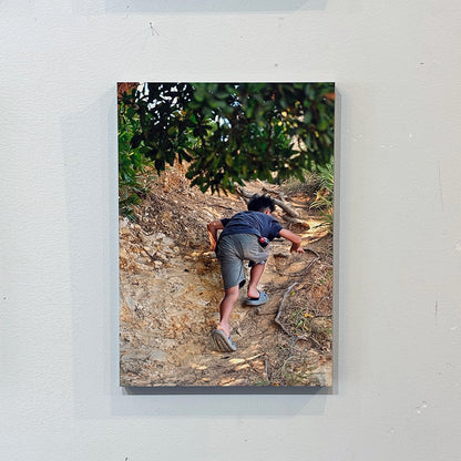 [Autographed] Aoi Arashiki Photo Panel #7 "Going Up"