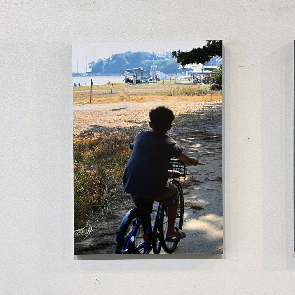 【直筆サイン入り】蒼井嵐樹 写真パネル #8「向かう」