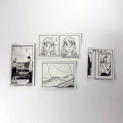 【ステッカー】『完本 青い車』発売記念ステッカー4枚セット