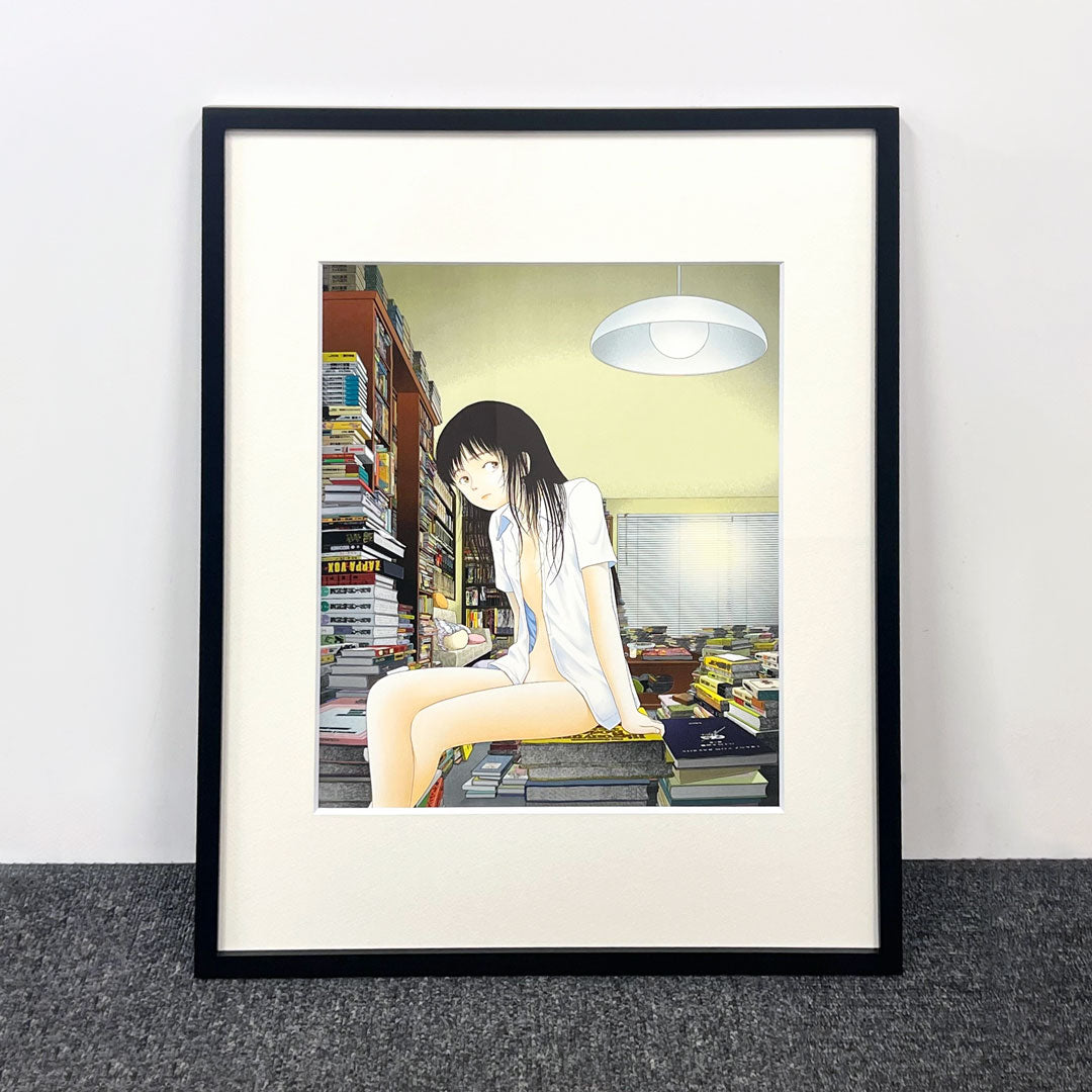 【完全受注生産】山本直樹サイン入り『五時』複製原画