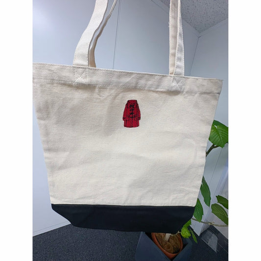 『完本 青い車』刺繍トートバッグ